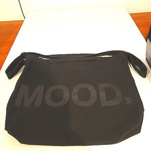 Chic Black 'MOOD' Tote Bag